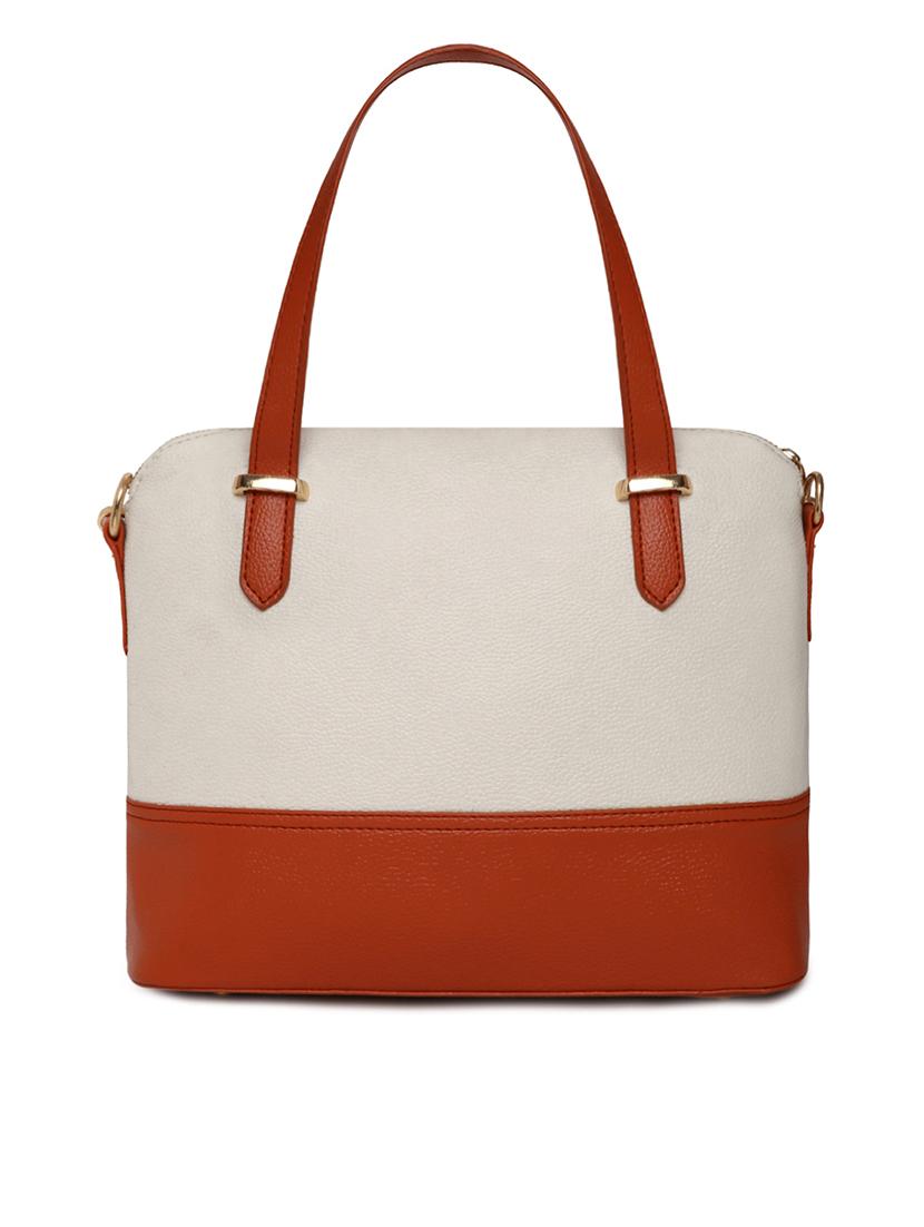 tan leatherette (pu) handbag - 16502374 -  Standard Image - 1