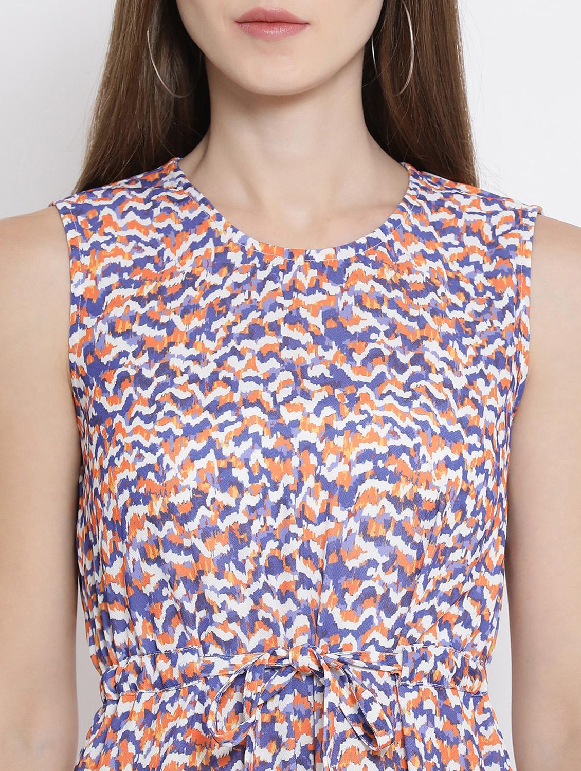 draw string side slit a-line dress - 16506750 - Standard Image - 4