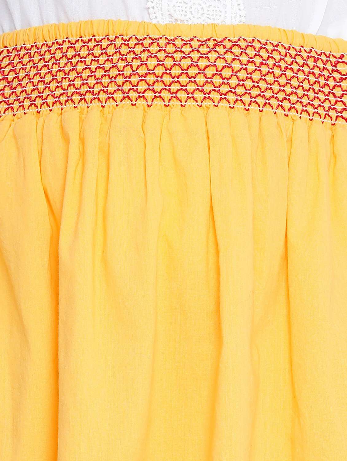 yellow cotton aline skirt - 16507030 -  Standard Image - 4