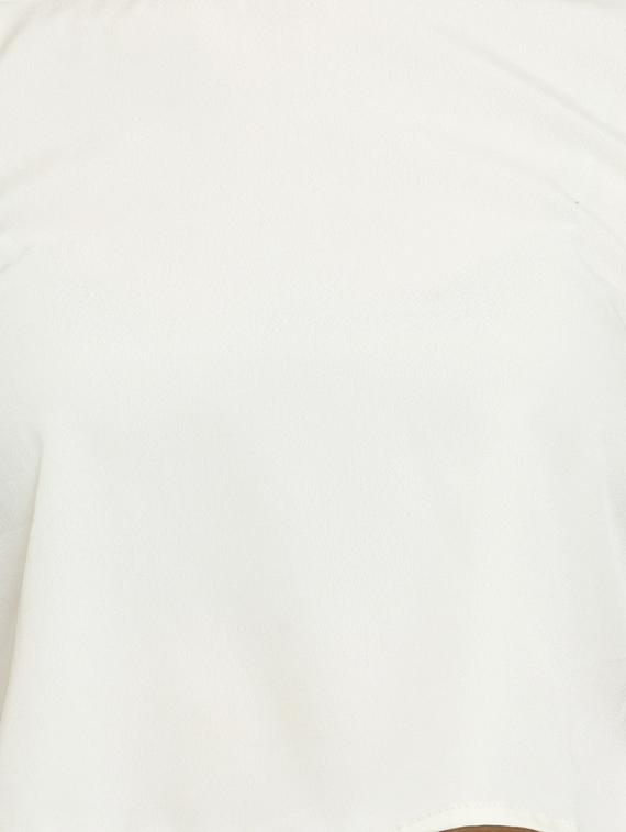 women's crop boat neck top - 16508891 - Standard Image - 4