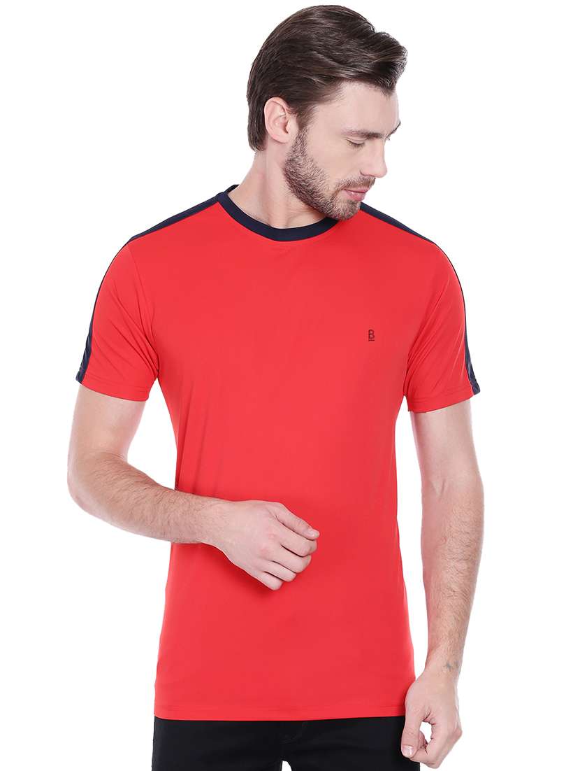 red taped t-shirt