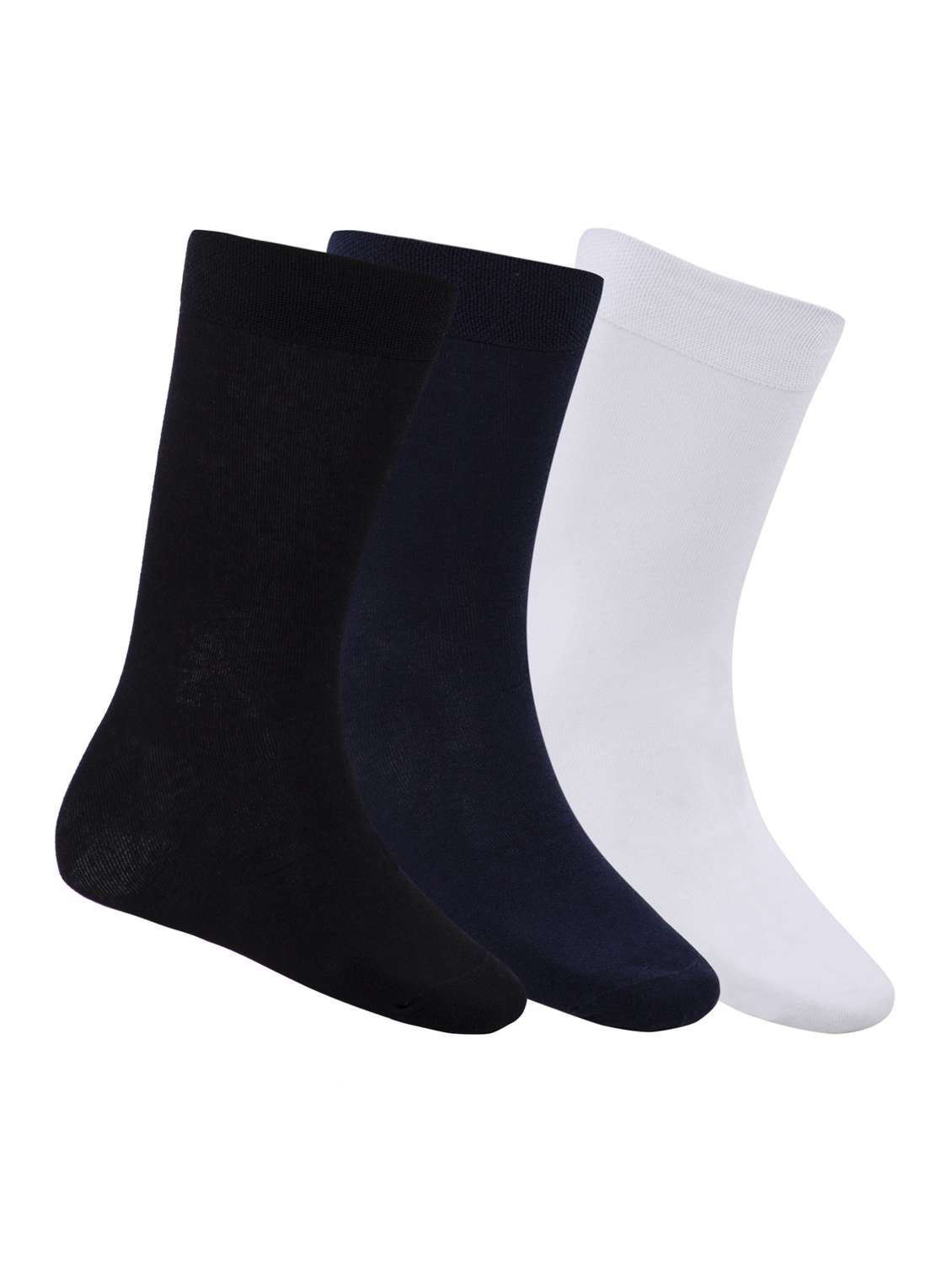 set of 3 multi colored cotton ankle length sock