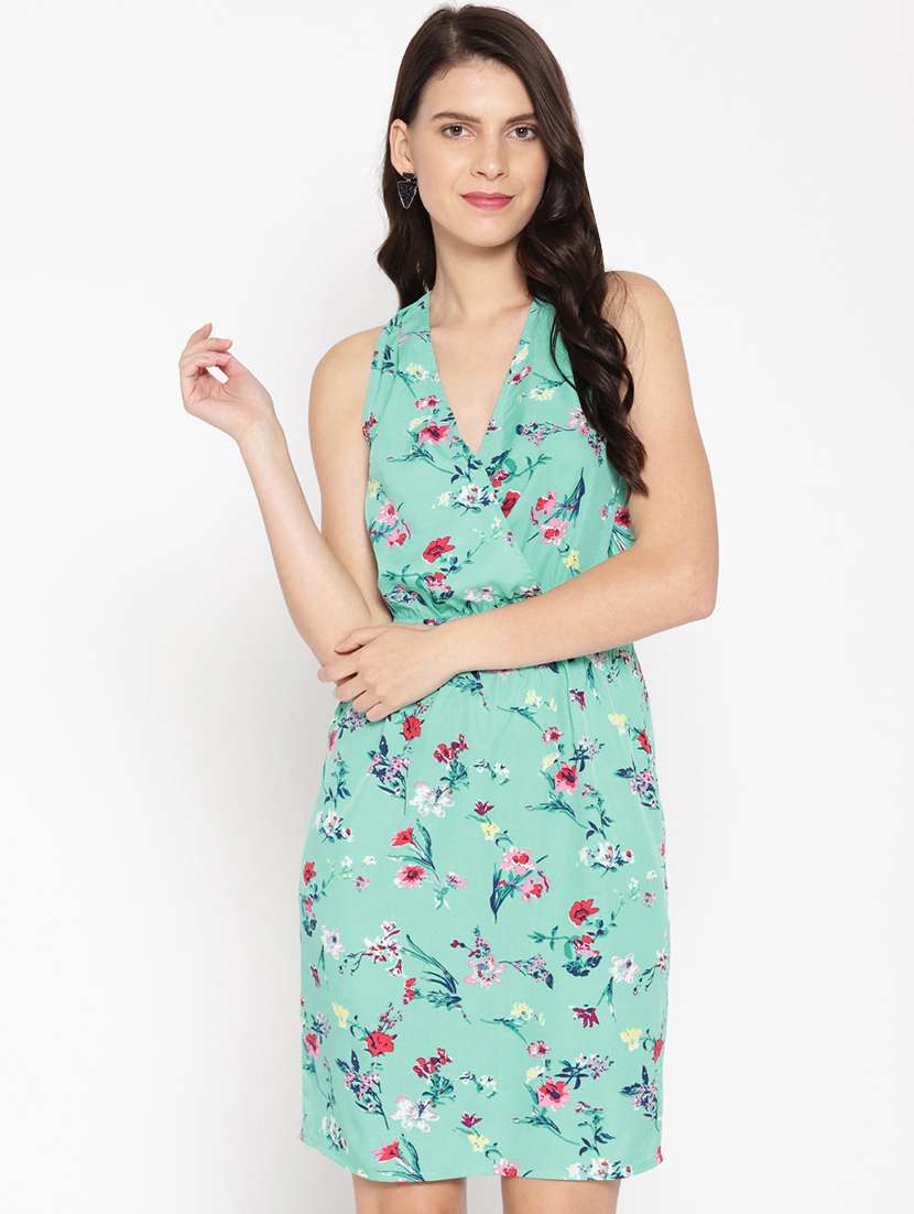 tie back halter neck backless dress