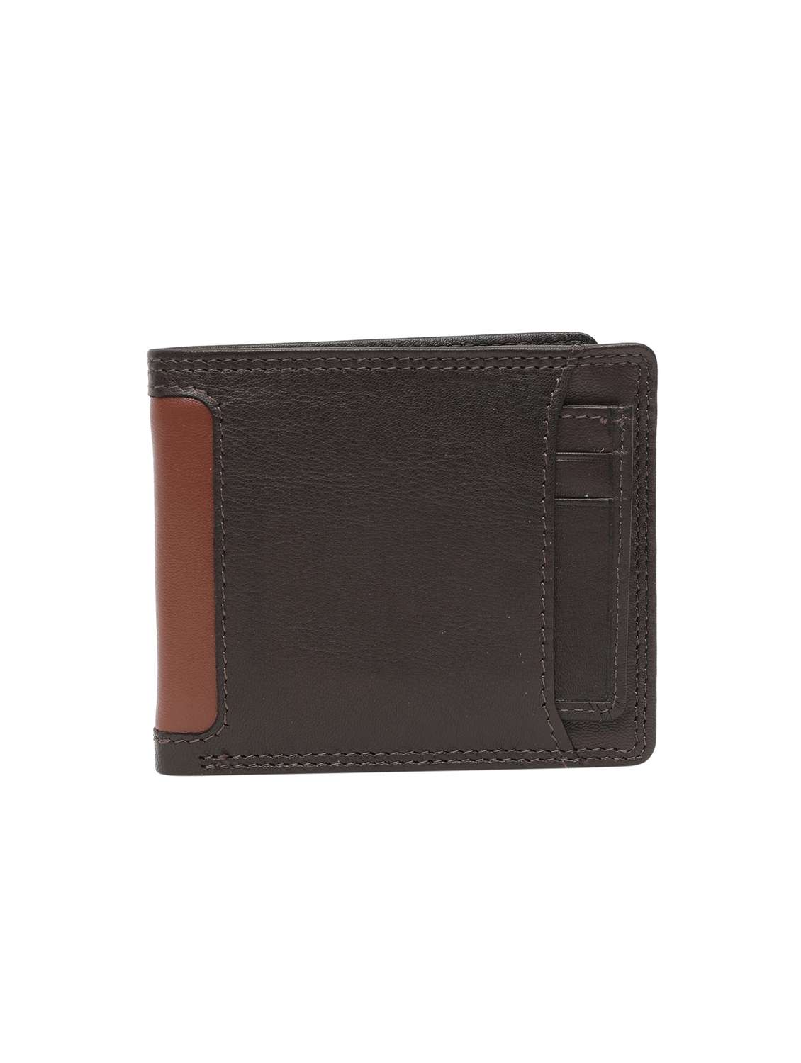 browncognac leather wallet - 16526077 - Standard Image - 1