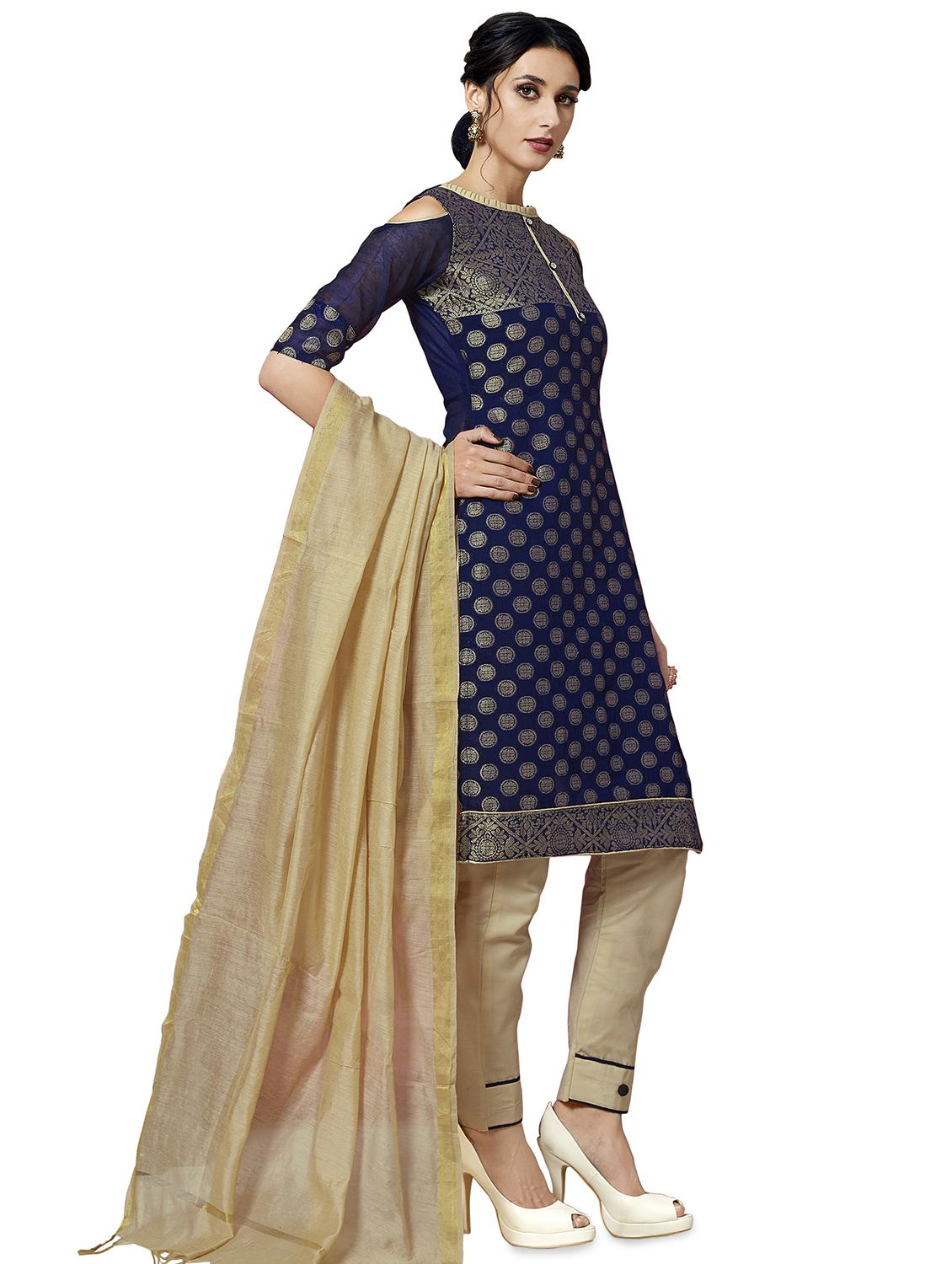 jacquard unstitched suit - 16526348 -  Standard Image - 1