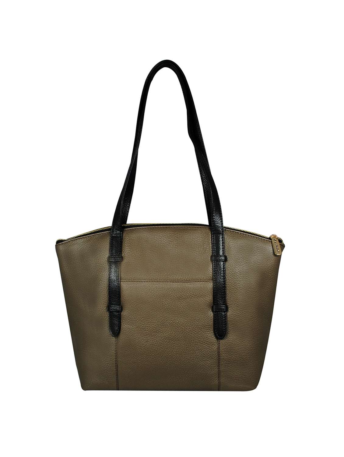 beige leather regular tote - 16526352 -  Standard Image - 1