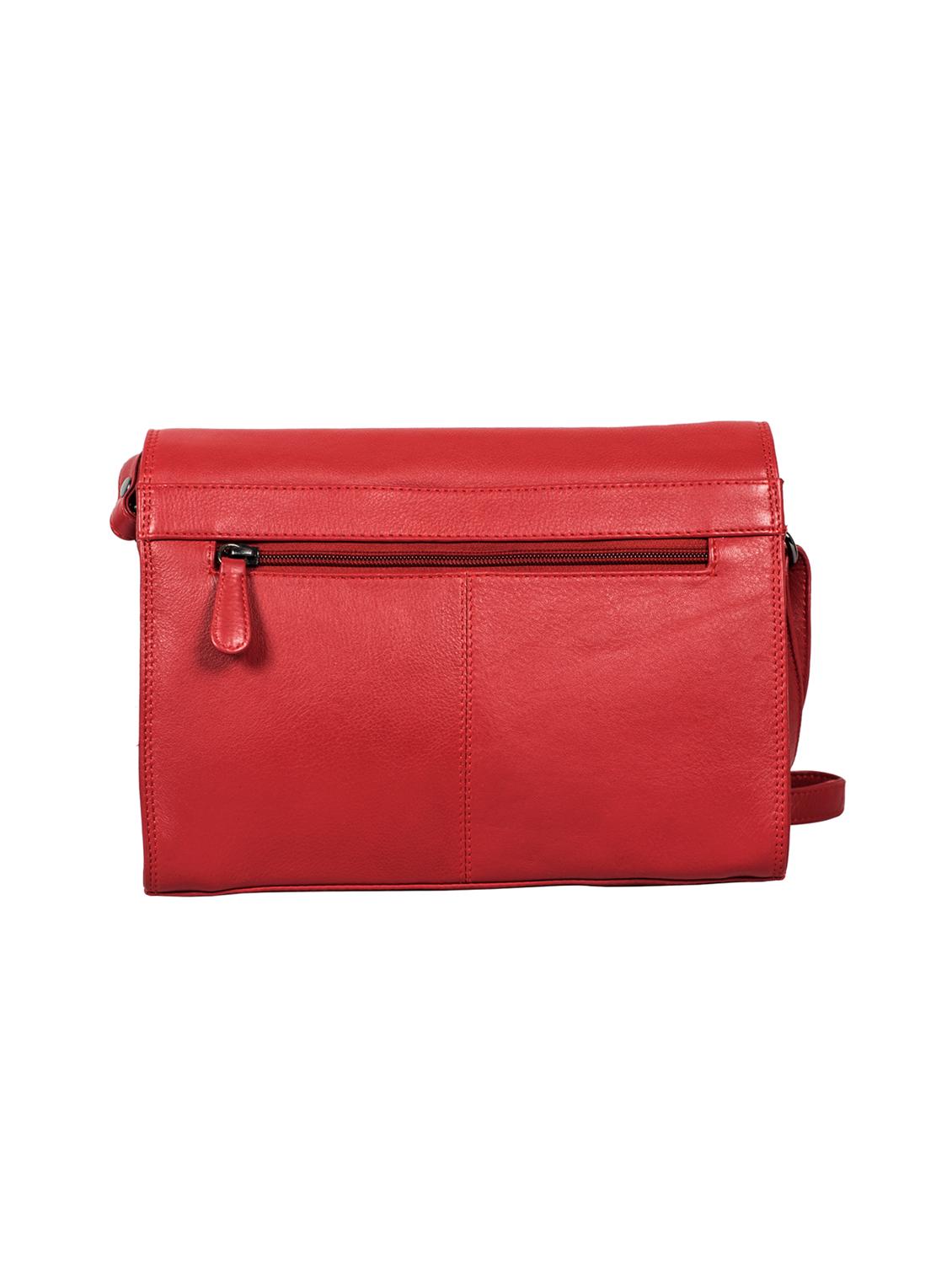 red leather sling bag - 16526354 - Standard Image - 1