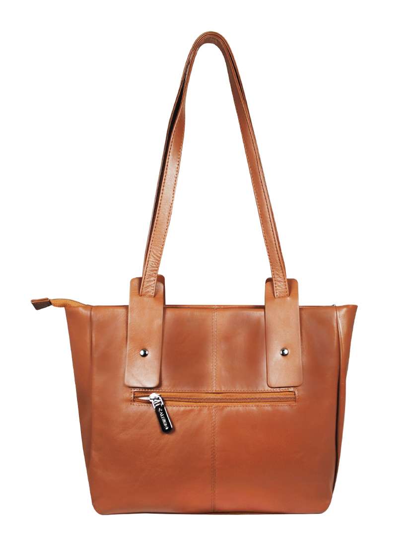 brown leather handbag - 16526411 -  Standard Image - 1