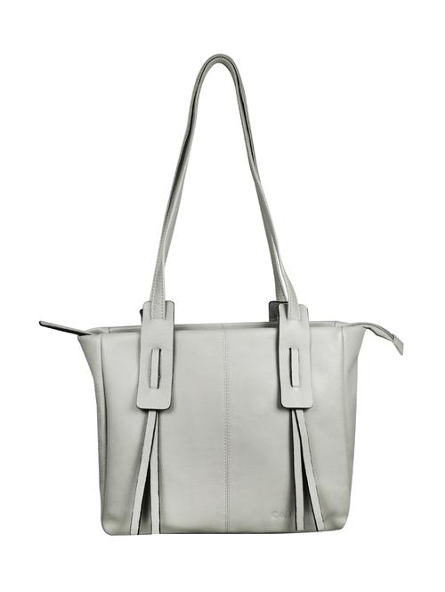 grey leather handbag - 16526414 -  Standard Image - 0