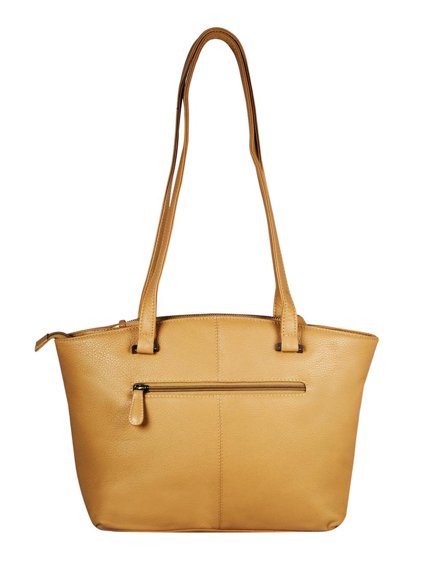 beige leather handbag - 16526428 -  Standard Image - 1