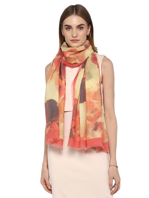 orange polyester stole - 16527850 -  Standard Image - 0