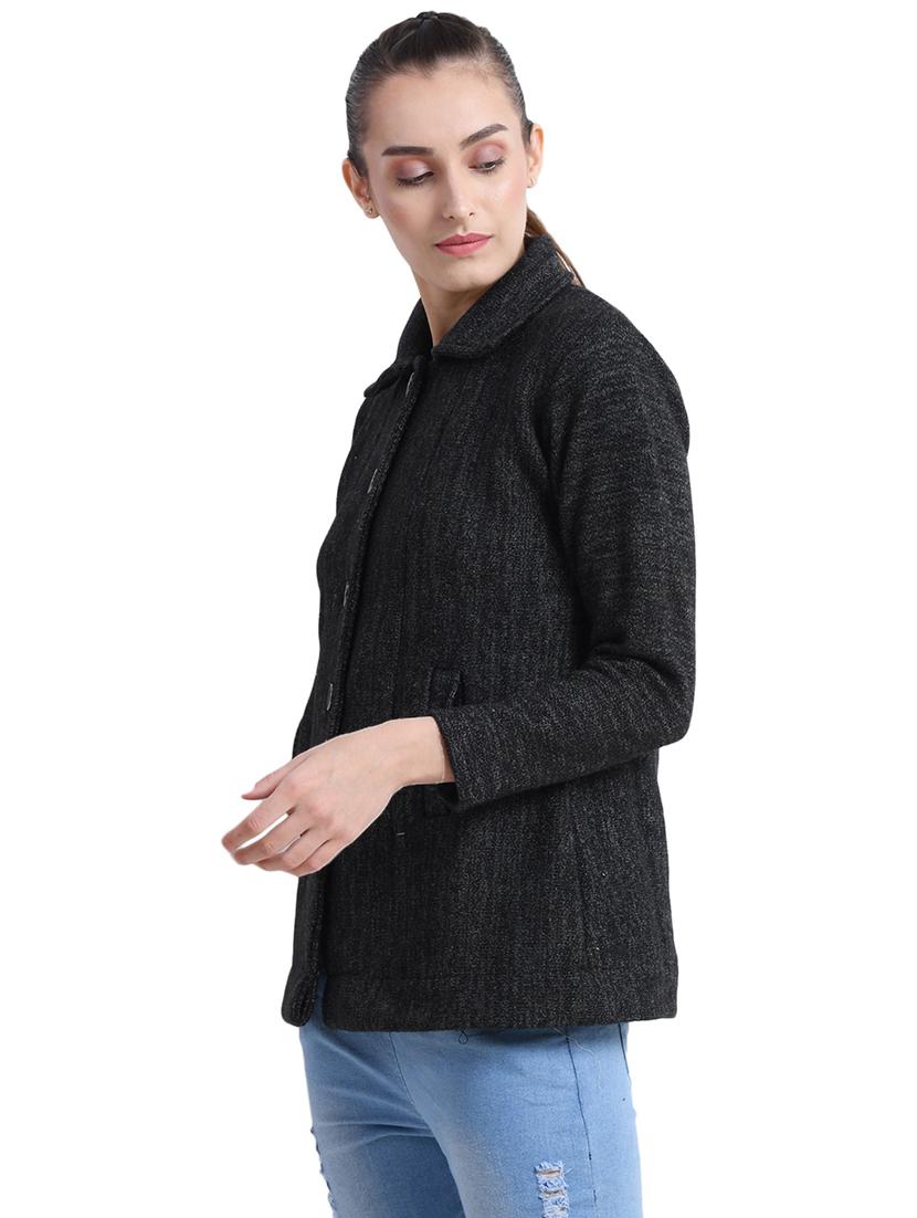 shirt collar pocket detail cardigan - 16528721 - Standard Image - 1
