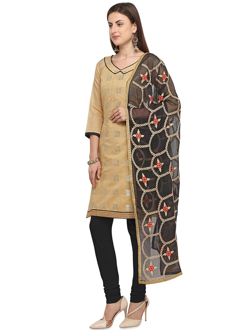 churidaar unstitched suit - 16530445 - Standard Image - 1