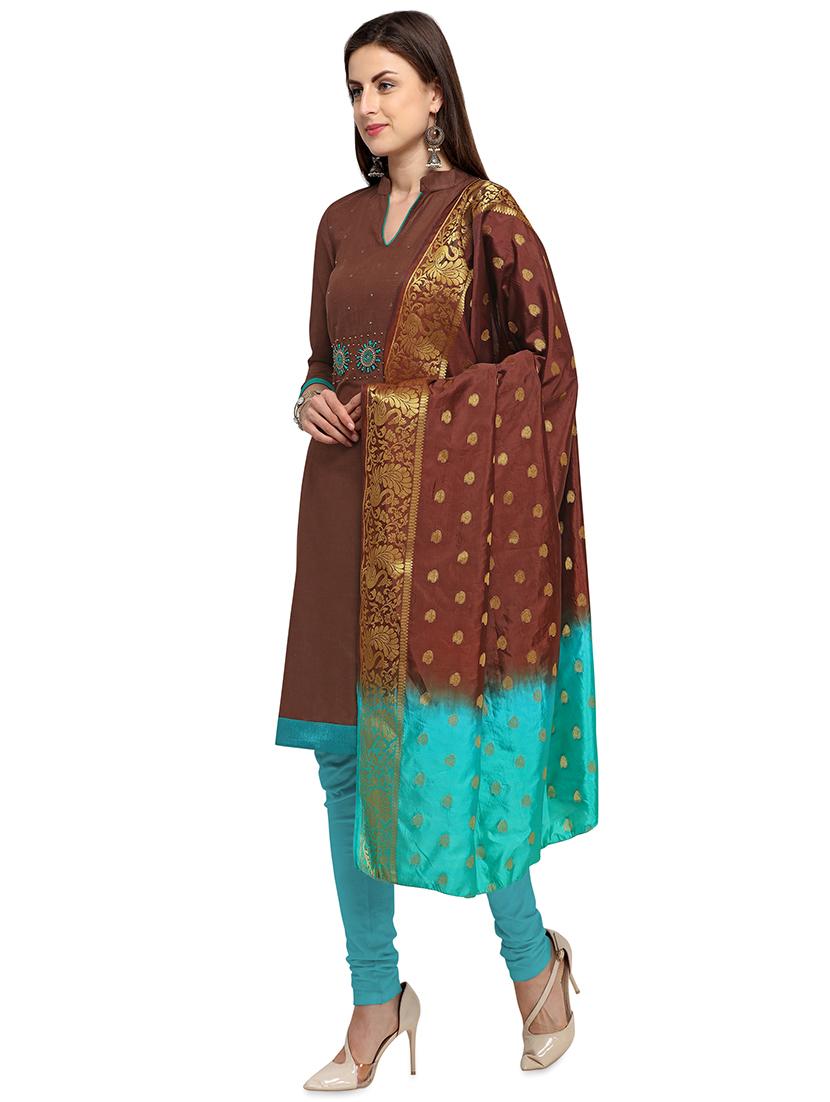 churidaar unstitched suit - 16530447 -  Standard Image - 1