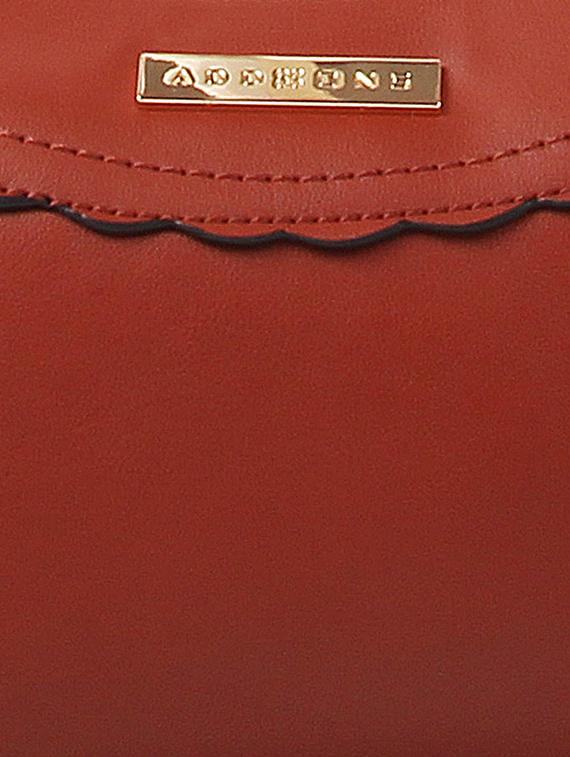 tan leatherette (pu) sling bag - 16531198 - Standard Image - 4