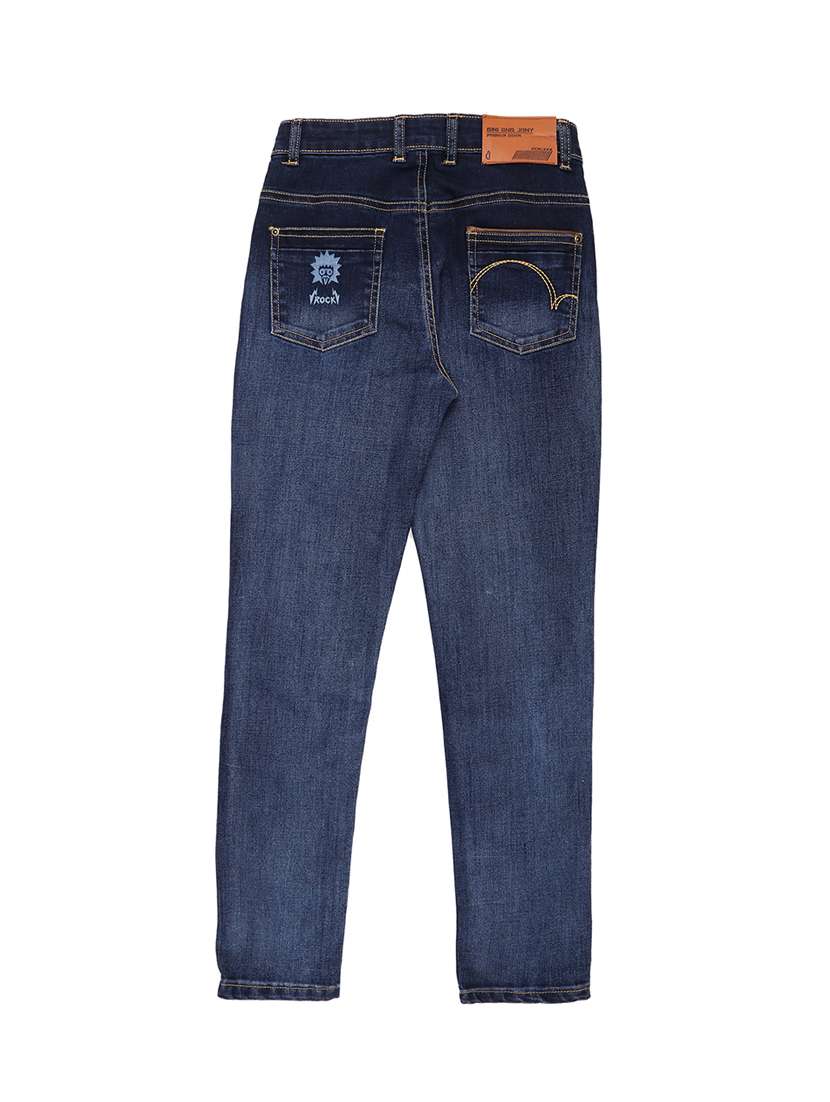 blue denim washed jean - 16532779 -  Standard Image - 1