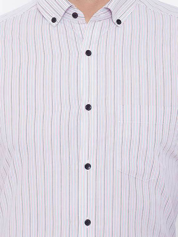 pink striped formal shirt - 16539753 -  Standard Image - 4