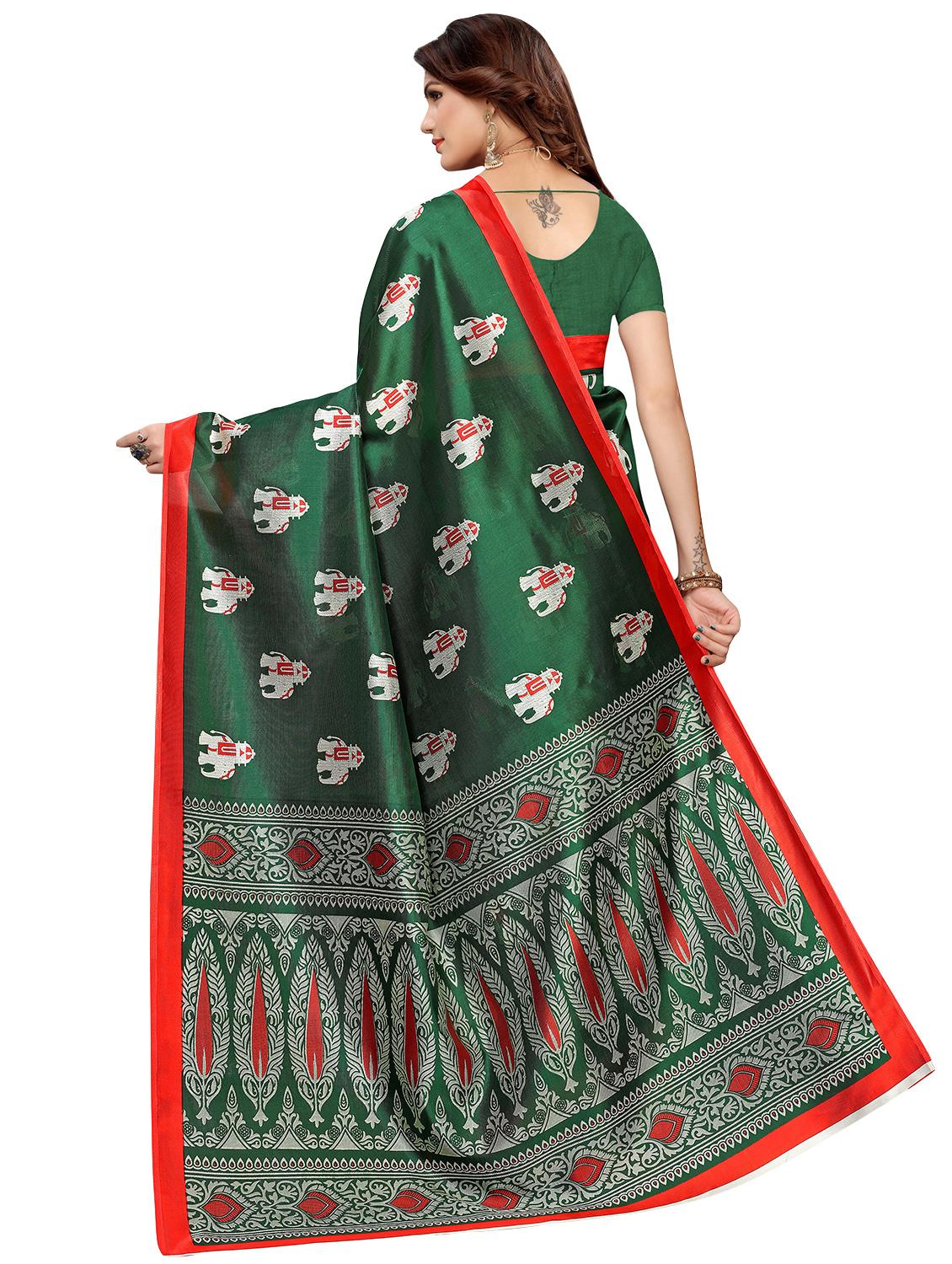 conversational mysore silk saree with blouse - 16542791 -  Standard Image - 1