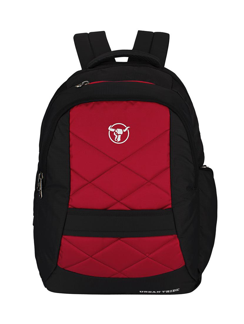 black polyester laptop backpack - 16543452 -  Zoom Image - 0