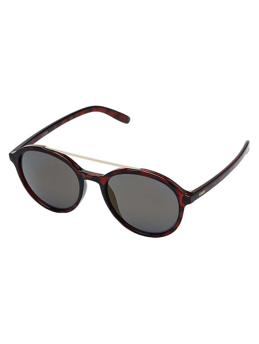 idee mirrored round unisex sunglasses - 16543893 -  Standard Image - 1