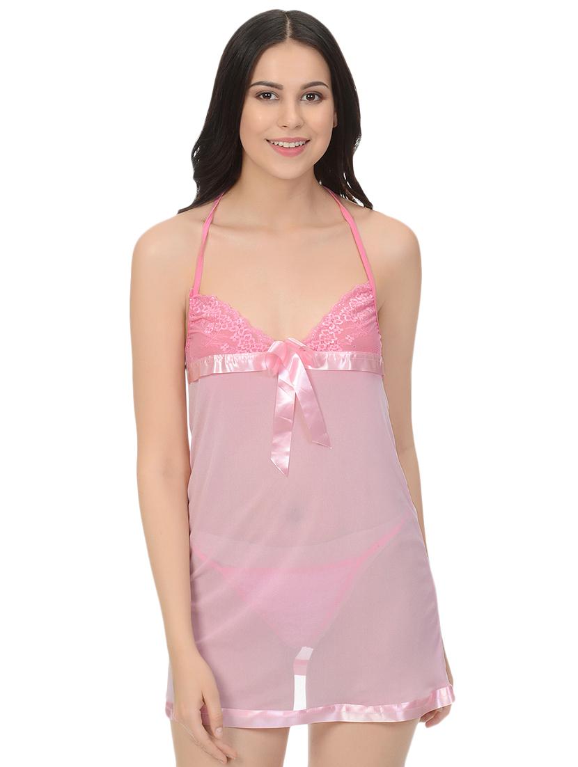 set of 2 laced babydoll - 16544522 - Standard Image - 4