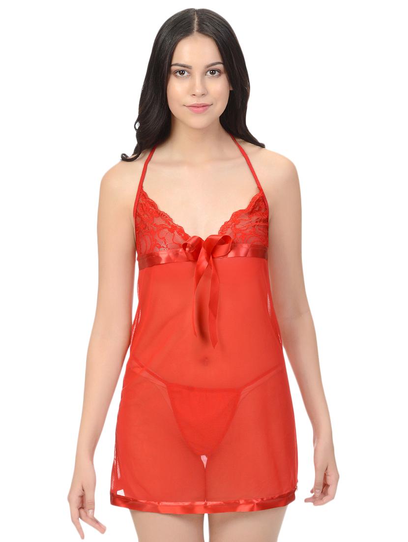 set of 2 laced babydoll - 16544532 - Standard Image - 1