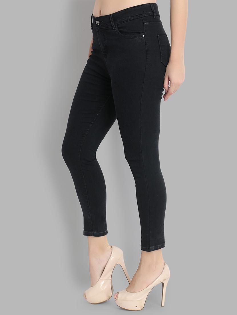 high rise ankle length jeans - 16544589 - Standard Image - 1