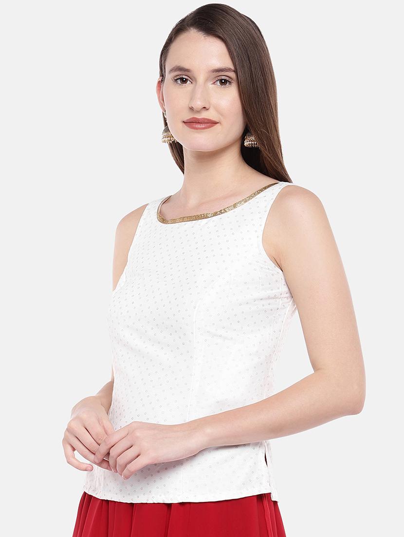 self design brocade kurti - 16545300 - Standard Image - 1
