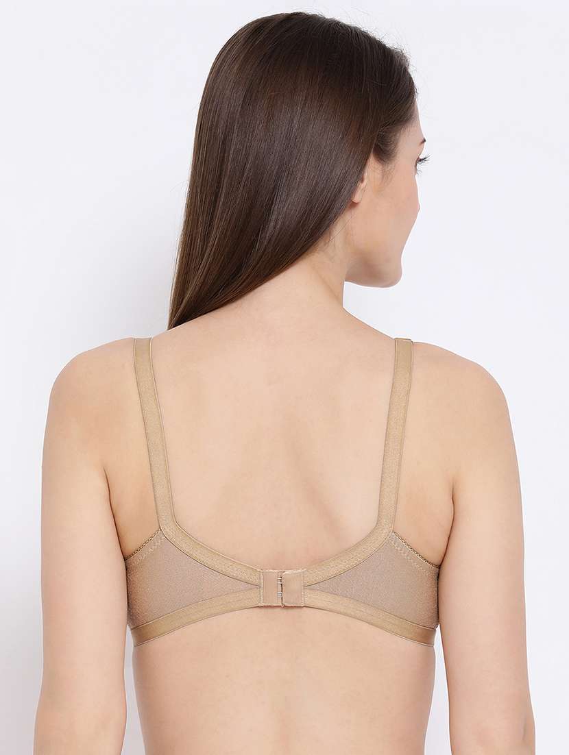 bow patch solid bra - 16549954 - Standard Image - 1