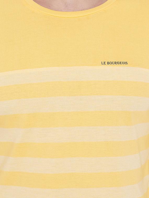 yellow striped t-shirt - 16551483 - Standard Image - 4