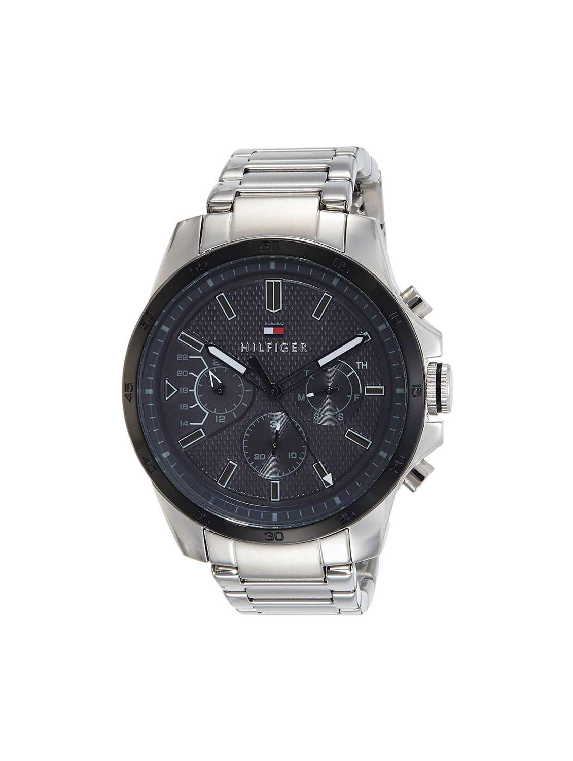 tommy hilfiger analog black dial men's watch-th1791564