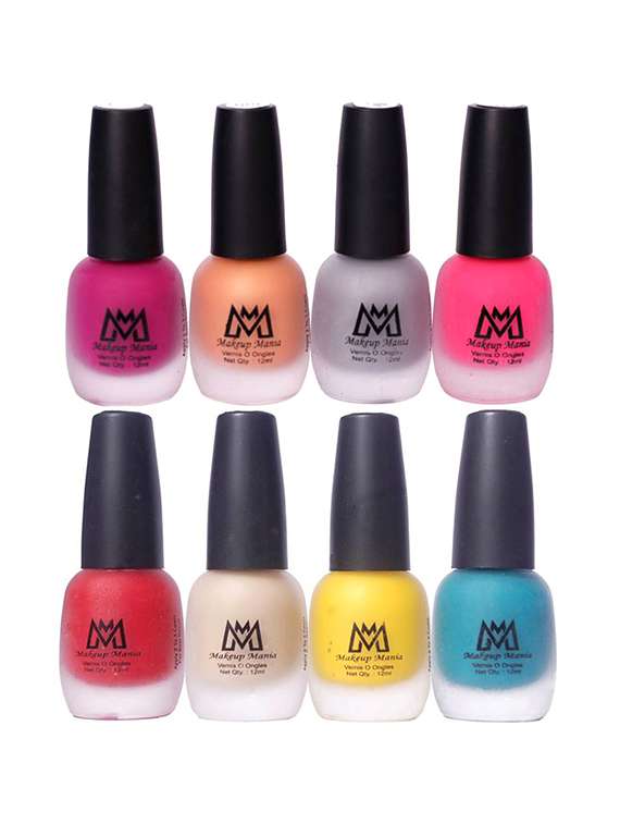 makeup mania matte nail paints combos 