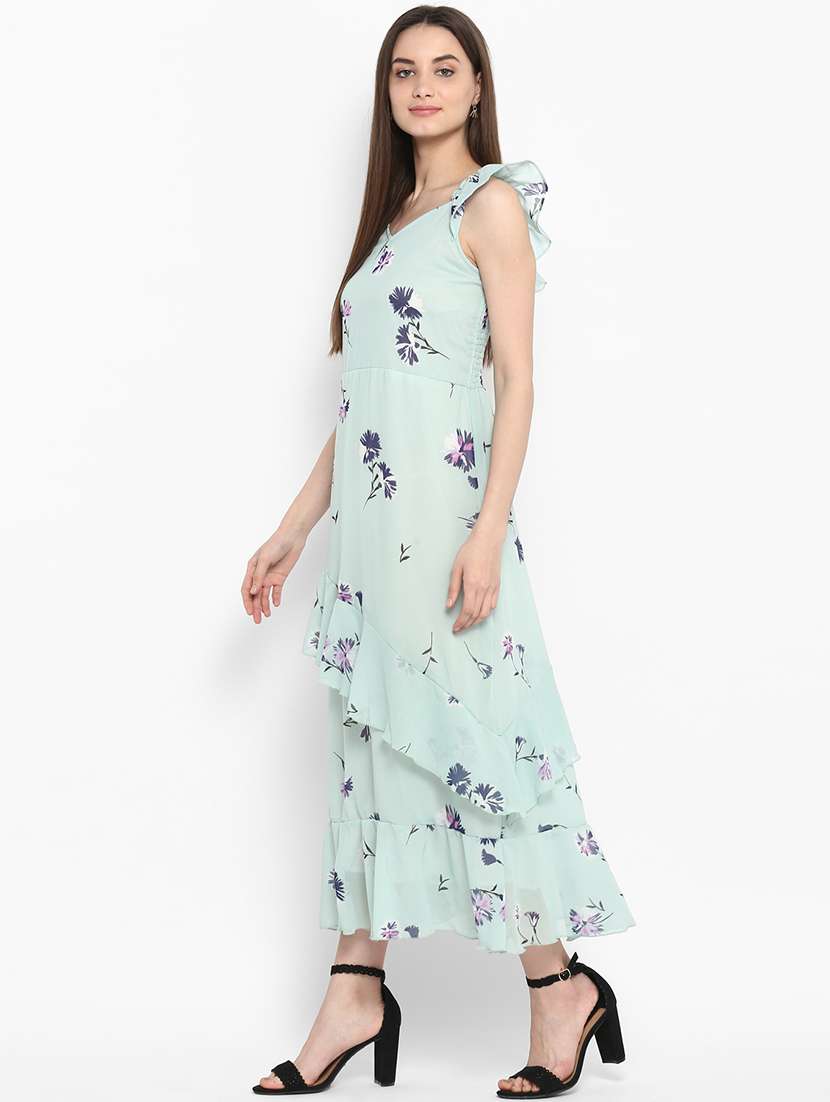 women's ruffle floral dress - 16558125 -  Standard Image - 1