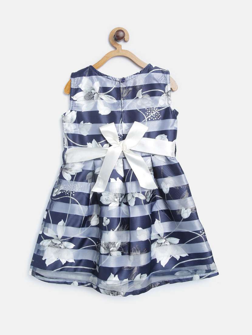 girls round neck sleeveless frock - 16558216 -  Standard Image - 1