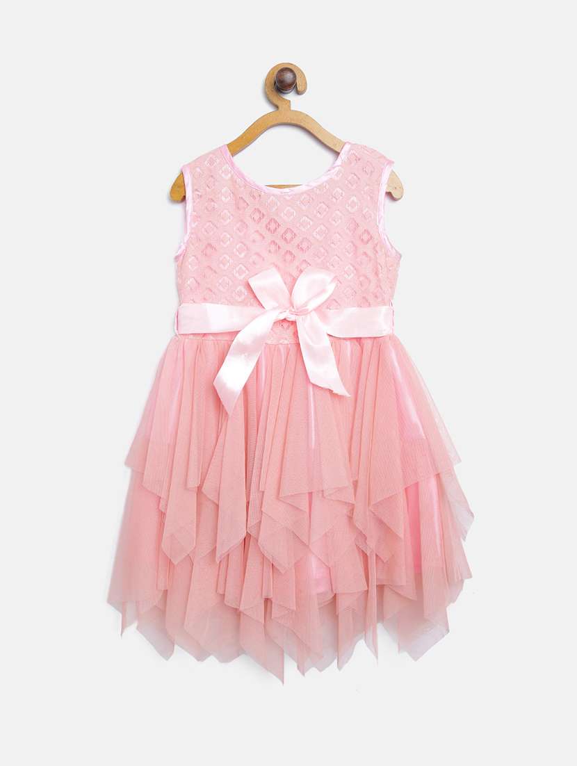 girls round neck sleeveless frock - 16558269 -  Standard Image - 1