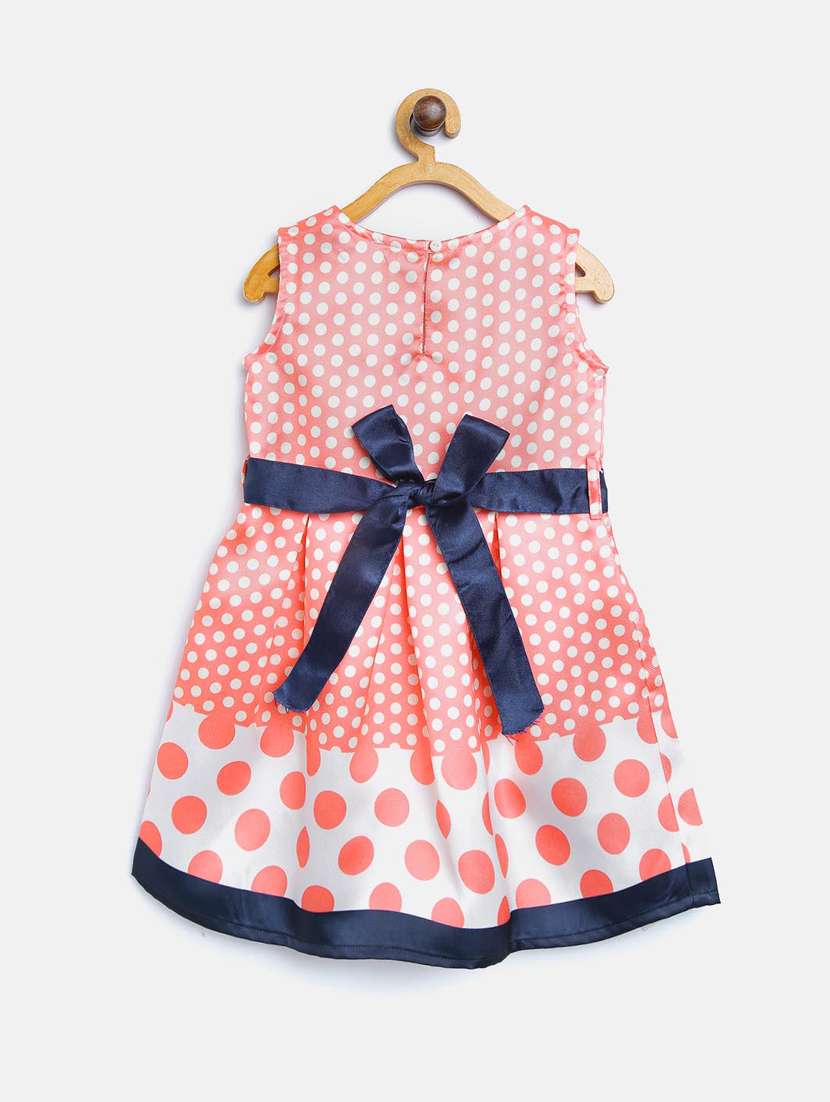 girls round neck sleeveless frock - 16558296 -  Standard Image - 1