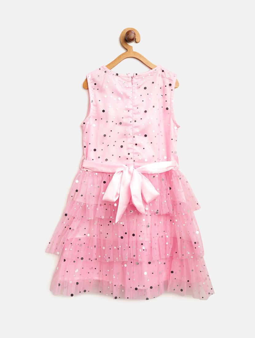 girls v neck sleeveless frock - 16558367 -  Standard Image - 1