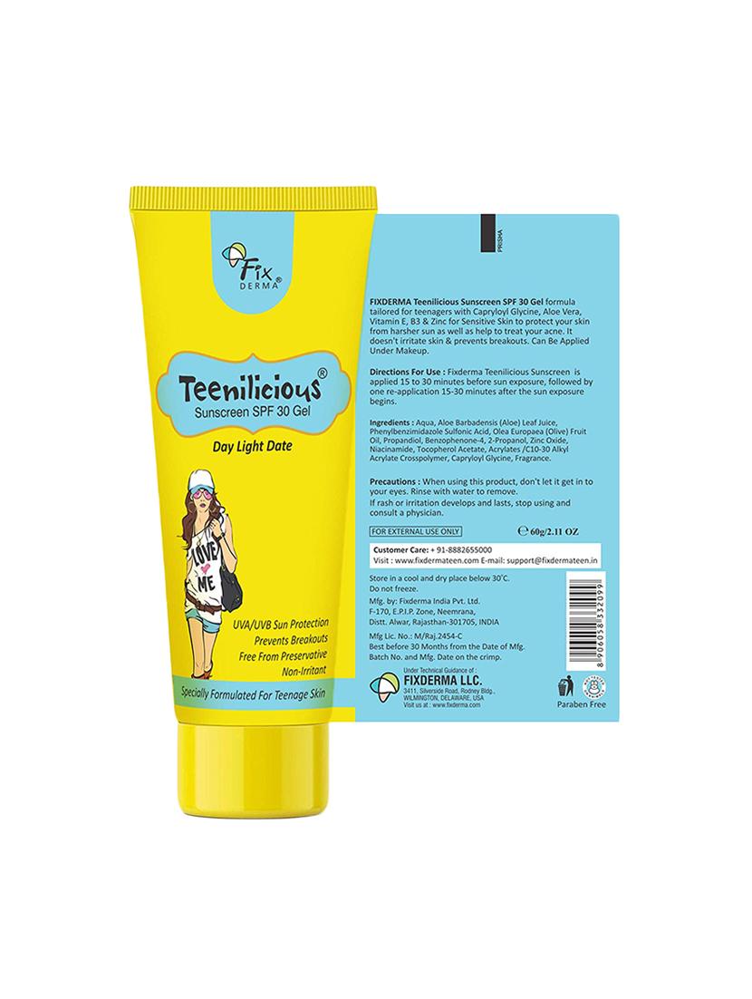 teenilicious  spf 30 sun screen gel - 16559147 -  Standard Image - 1