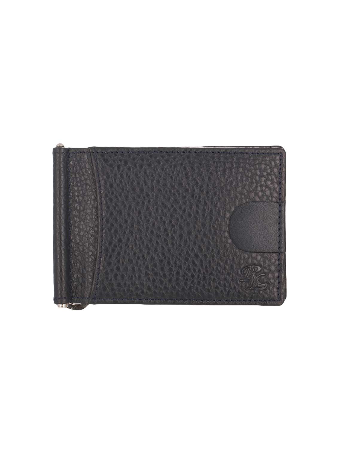 grey leather wallet