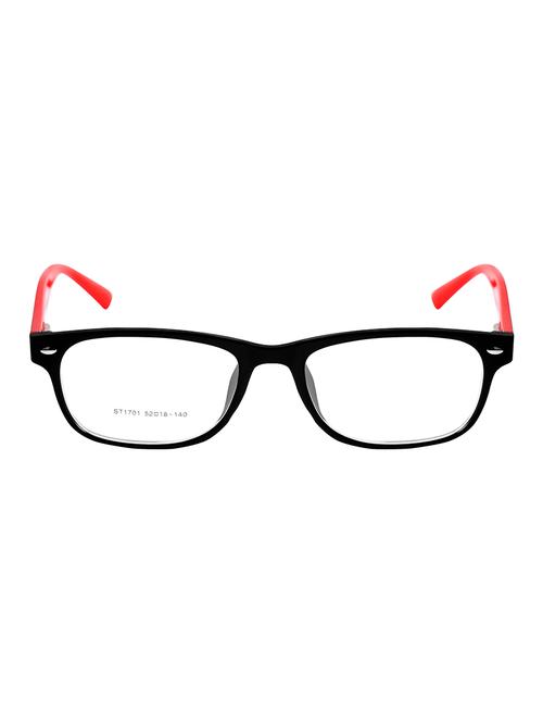 redex unisex black color full rim eye frame - 16562053 -  Standard Image - 0