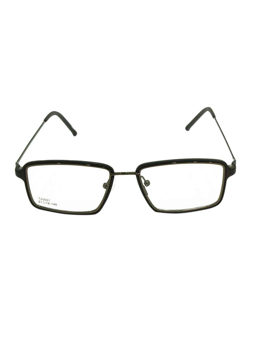 redex unisex full rim black color eye frame