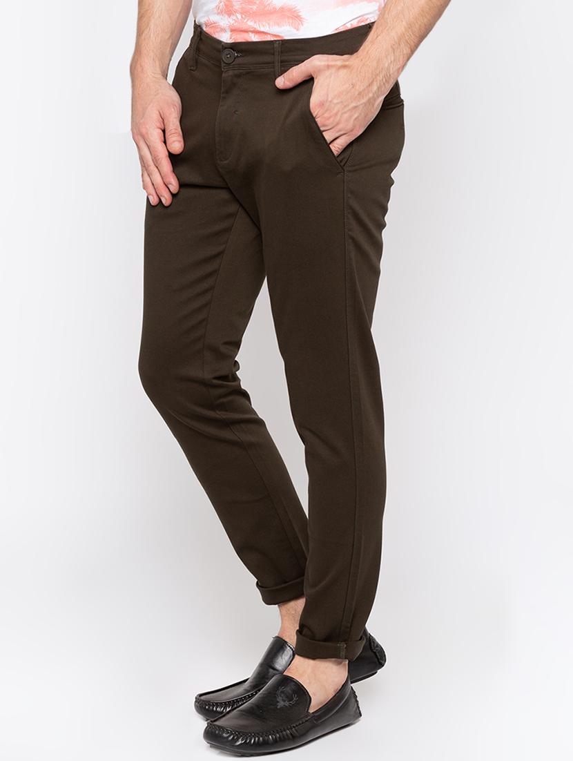 green solid chinos - 16562916 -  Standard Image - 1