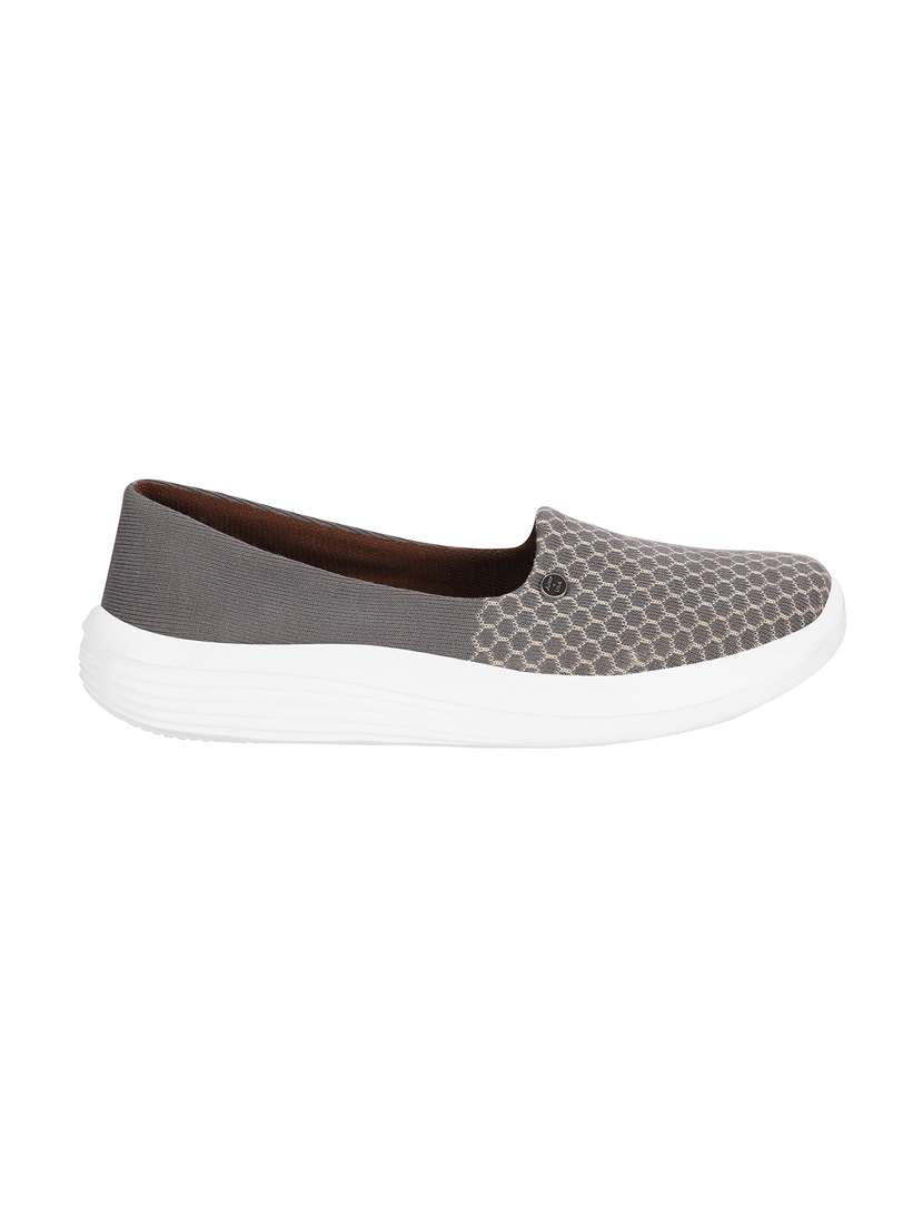 jump usa grey slip on sports shoes - 16563083 -  Standard Image - 1
