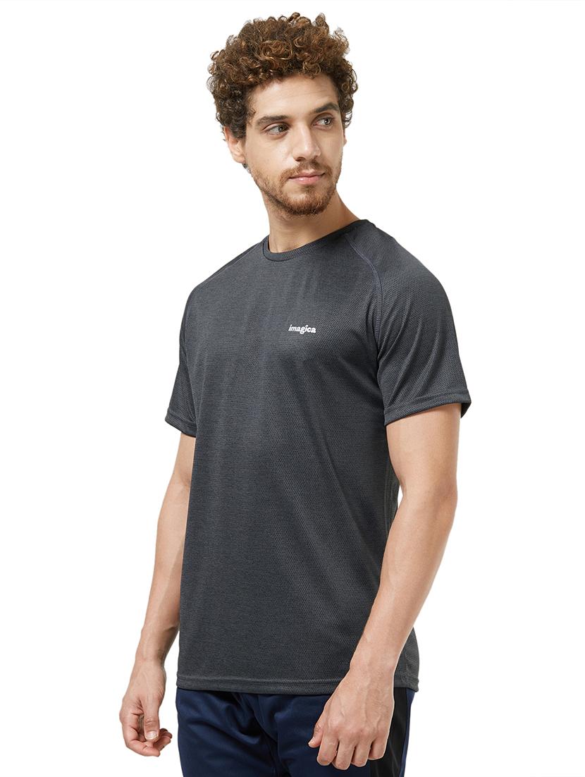 grey solid raglan t-shirt - 16563832 - Standard Image - 1