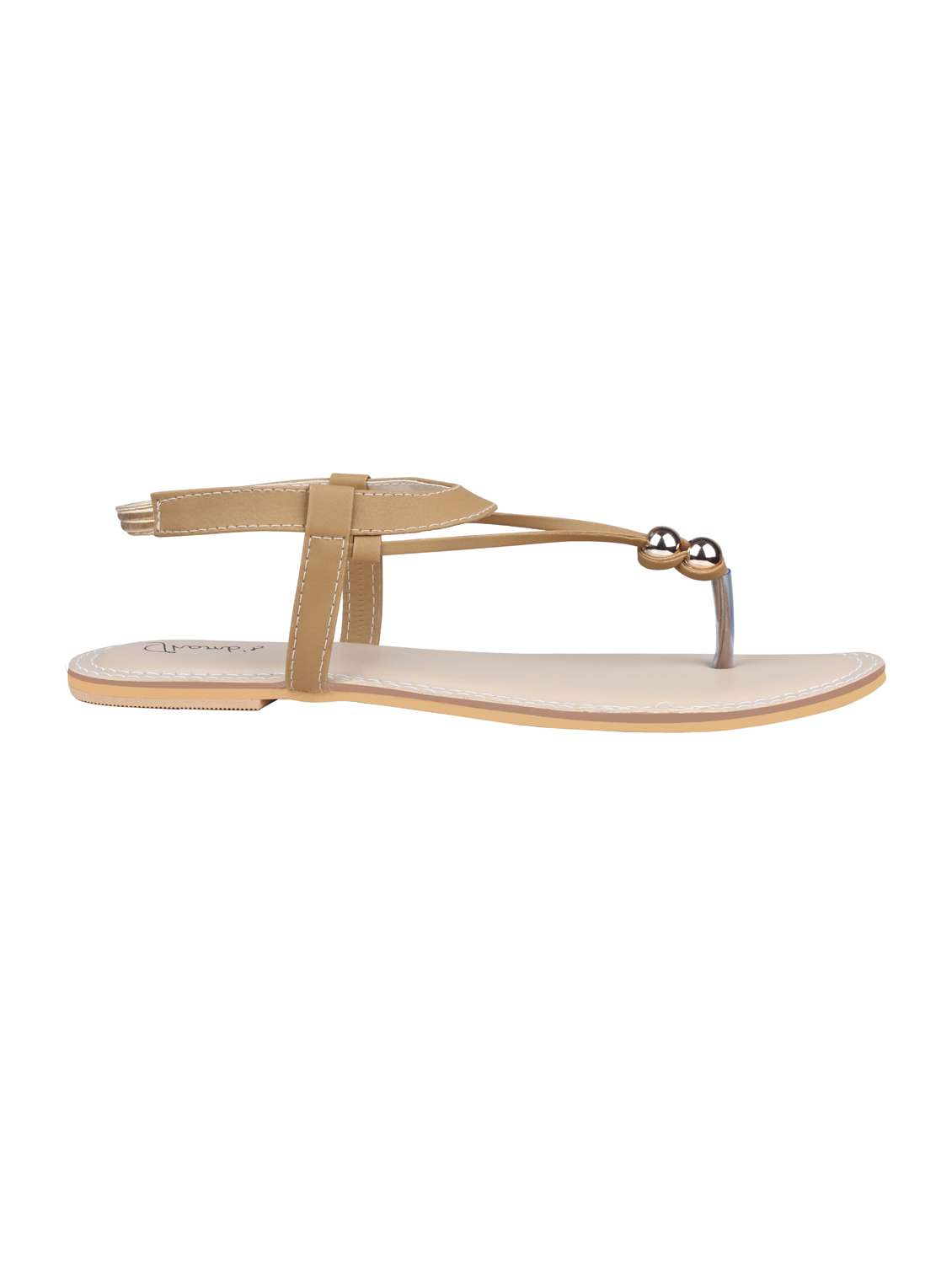 brown back strap sandals - 16566286 -  Standard Image - 1