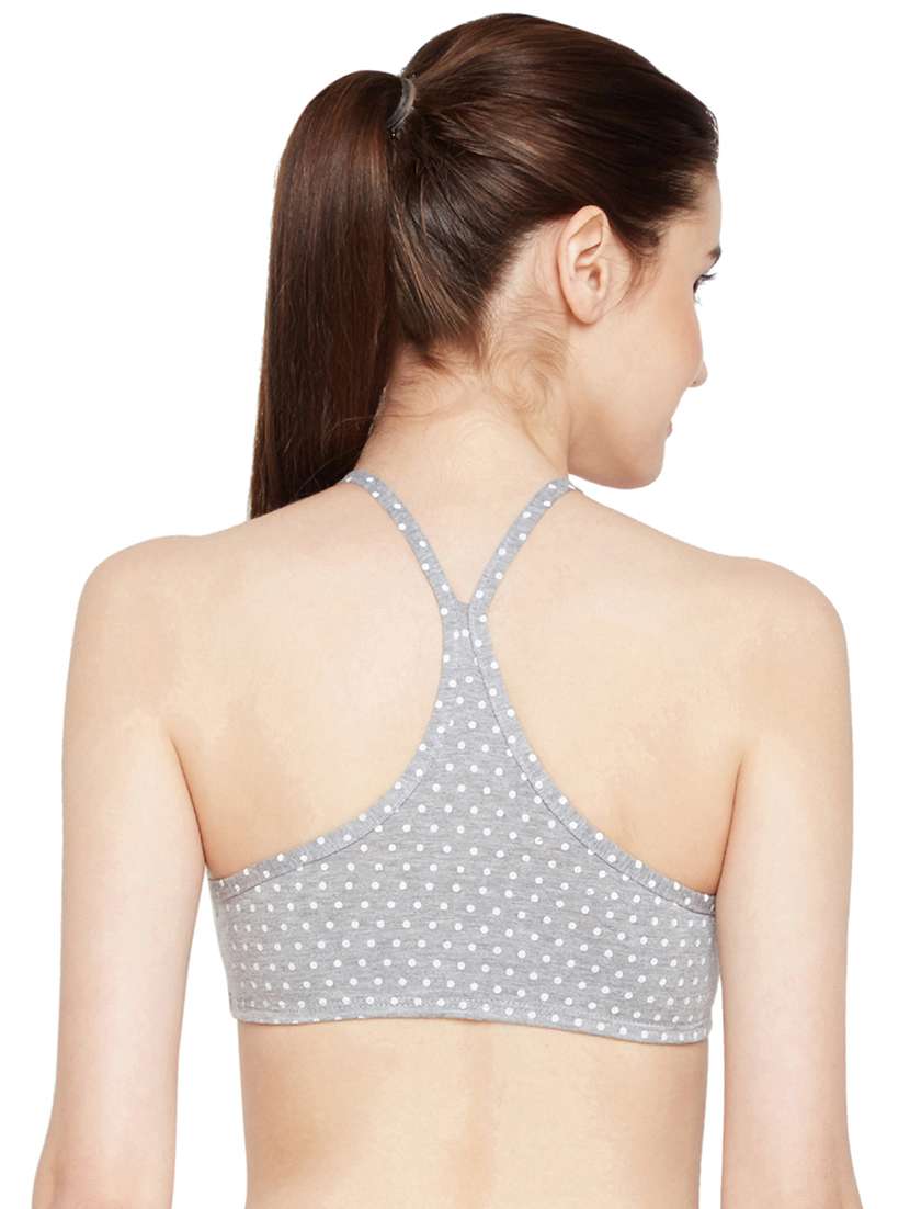 racer back polka dots bra - 16566890 - Standard Image - 1
