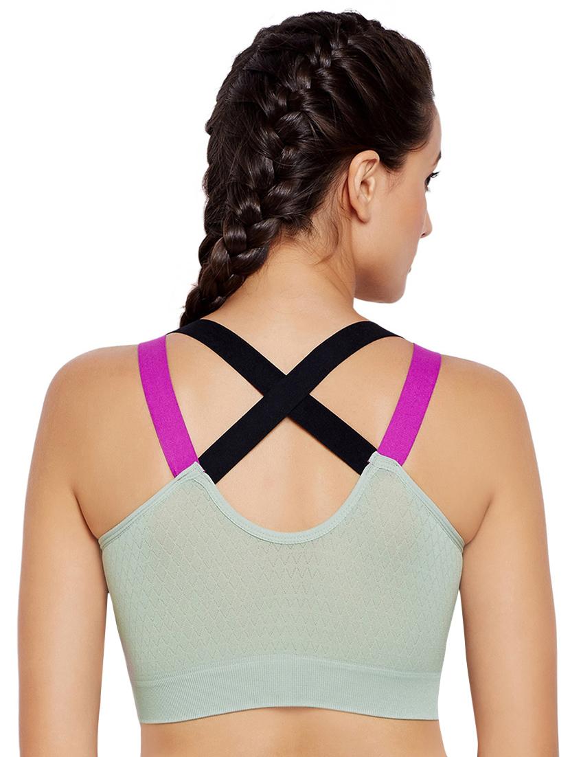 styled back sports bra - 16569400 -  Standard Image - 1