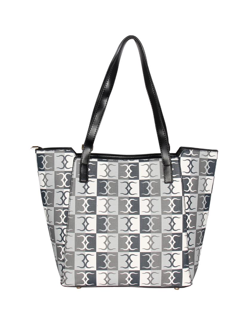 multi colored leatherette (pu) regular tote - 16569800 - Standard Image - 1