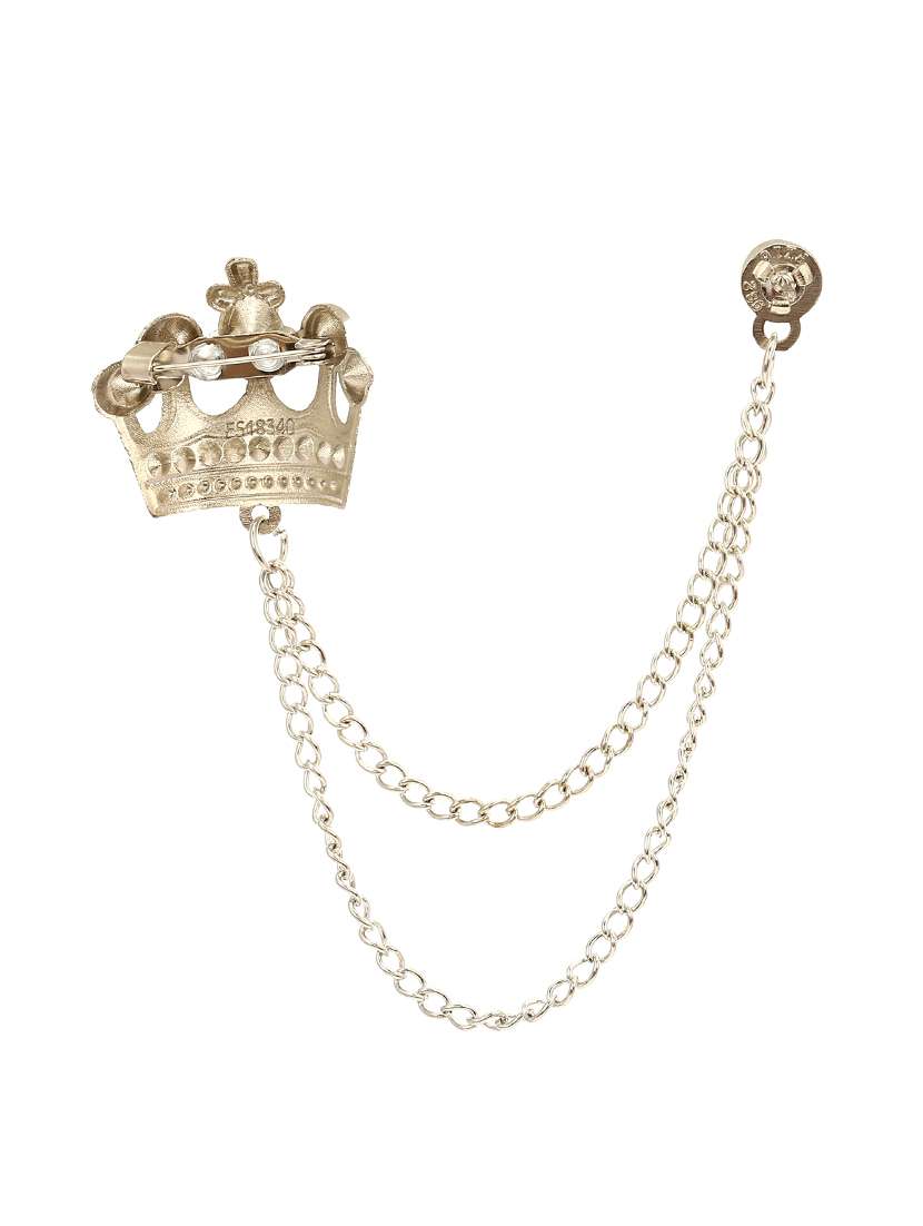 black silver  tone brooch - 16571784 -  Standard Image - 1