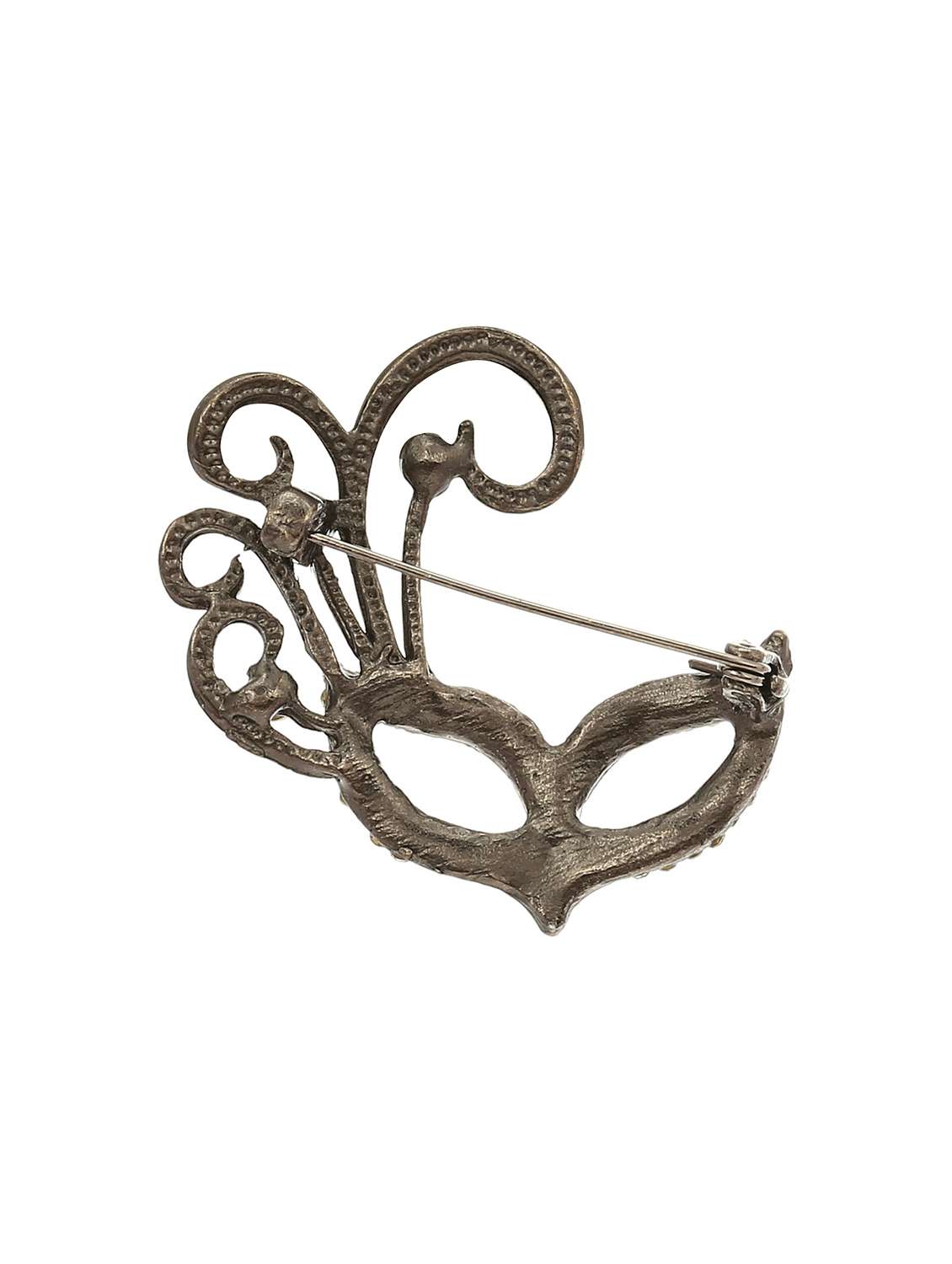 black metal brooch - 16571838 - Standard Image - 1
